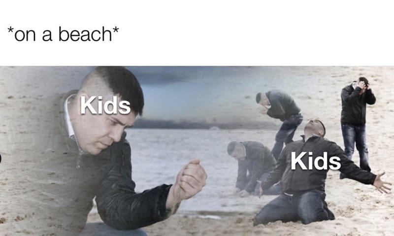 Beach Memes *on a beach* Kids Kids