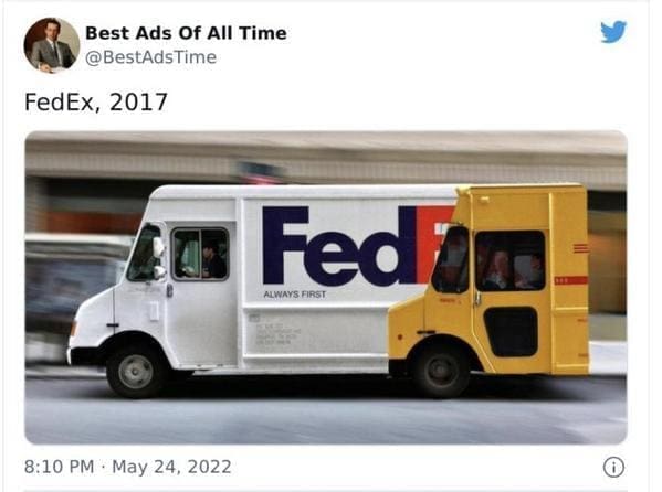 best ads of all time FedEx, 2017