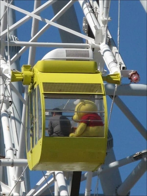 Cursed Images Winnie the pooh on ferris wheel