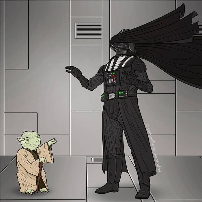 Dark Funny Comics Ed Harrington Yoda