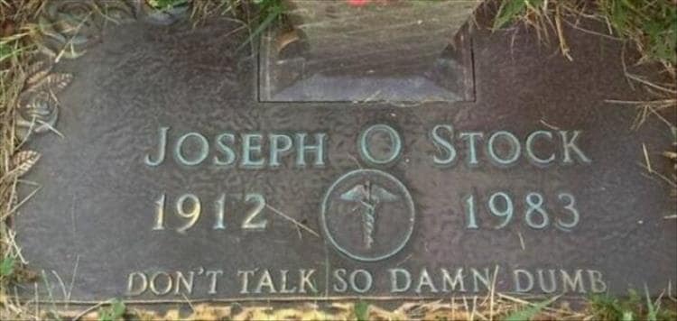 funny epitaphs, funny headstones