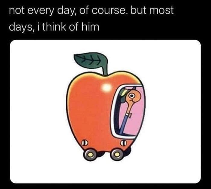 not every day, of course. but most days, i think of him