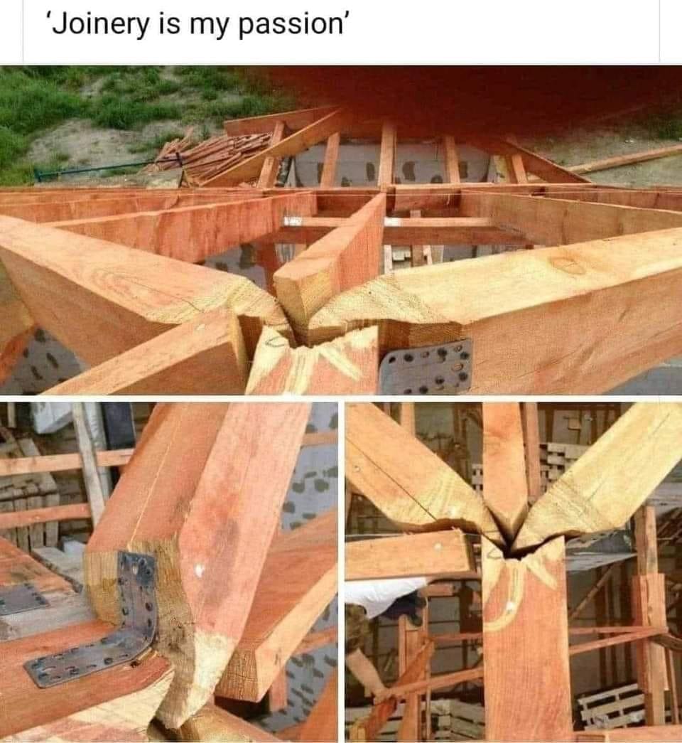 funny pics 'Joinery is my passion'
