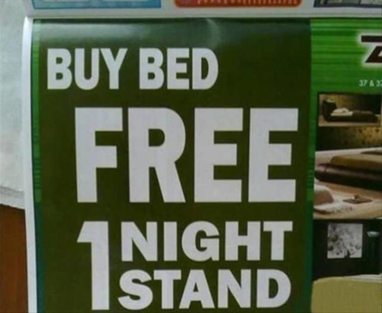 funny signs