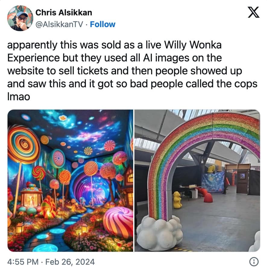 Glasgow Willy Wonka Experience, Willy Wonka Experience Memes, Willy Wonka Experience, Glasgow Willy Wonka Experience memes