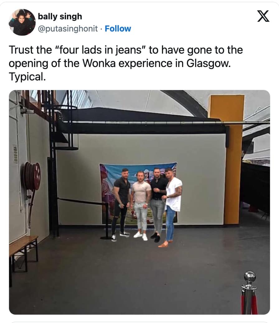 Glasgow Willy Wonka Experience, Willy Wonka Experience Memes, Willy Wonka Experience, Glasgow Willy Wonka Experience memes