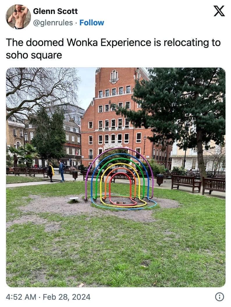 Glasgow Willy Wonka Experience, Willy Wonka Experience Memes, Willy Wonka Experience, Glasgow Willy Wonka Experience memes