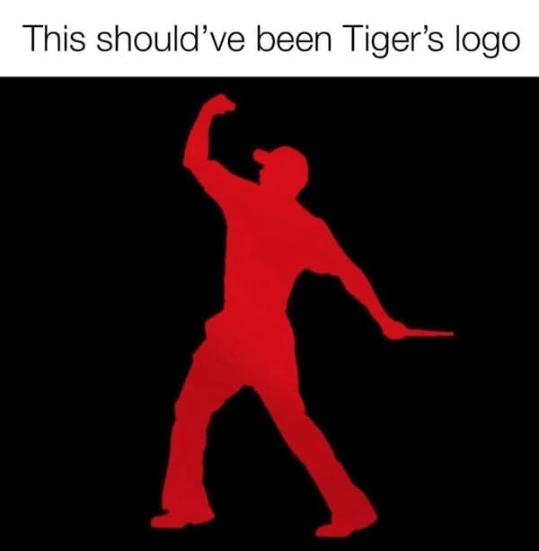Golf Memes This should've been Tiger's logo
