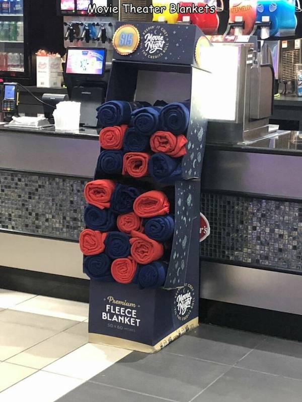 Movie Theater Blankets-
