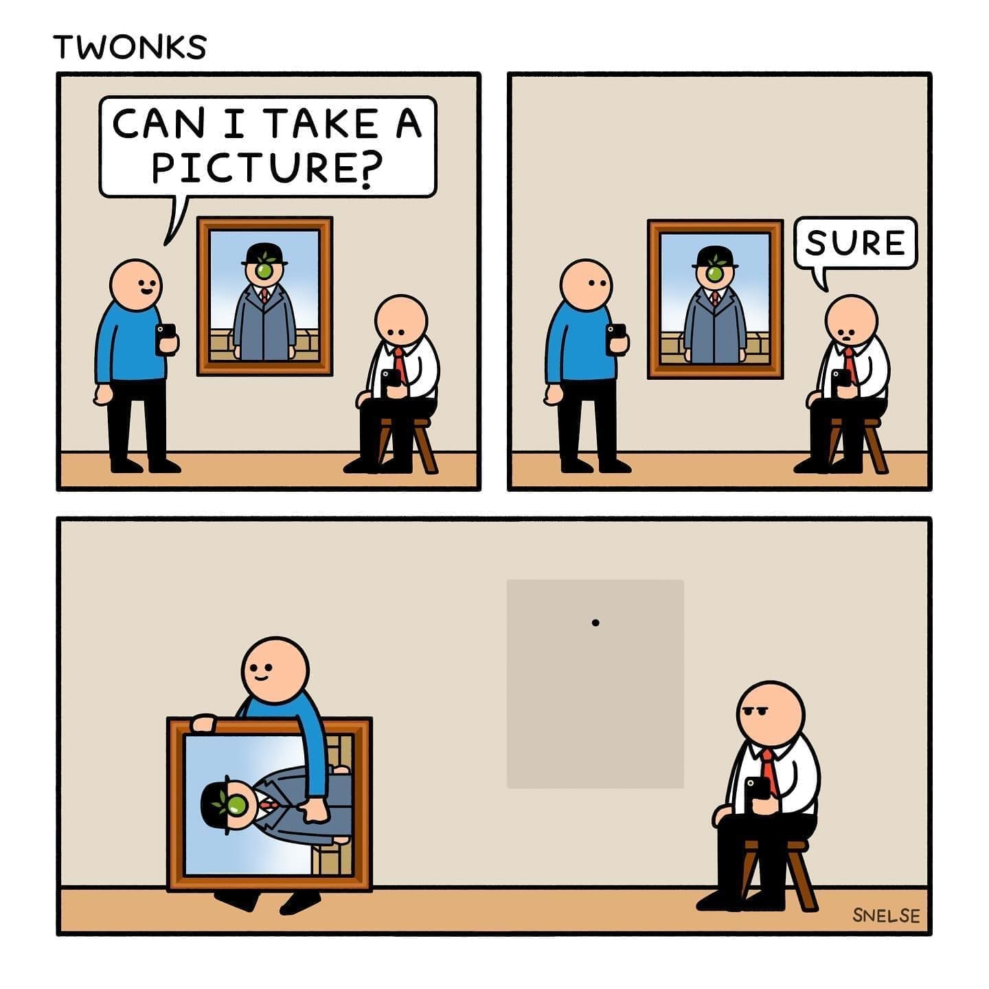 TWONKS CAN I TAKE A PICTURE? SURE