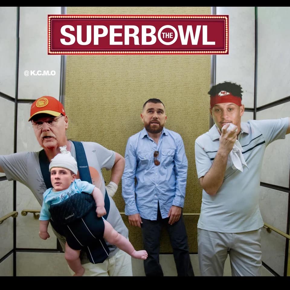 Kansas city chiefs memes, NFL memes, super bowl memes, mahomes memes, kelce memes
