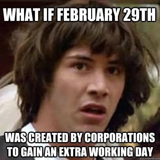 leap day memes, leap year memes, leap year 2024, leap day 2024, leap year humor, extra day memes, February 29th jokes, leap year laughs, calendar comedy