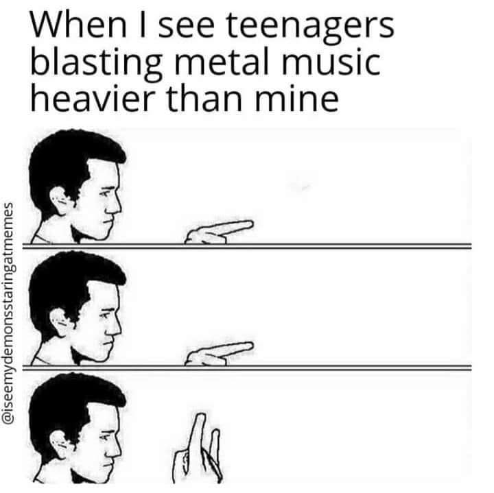 music memes, metalhead memes