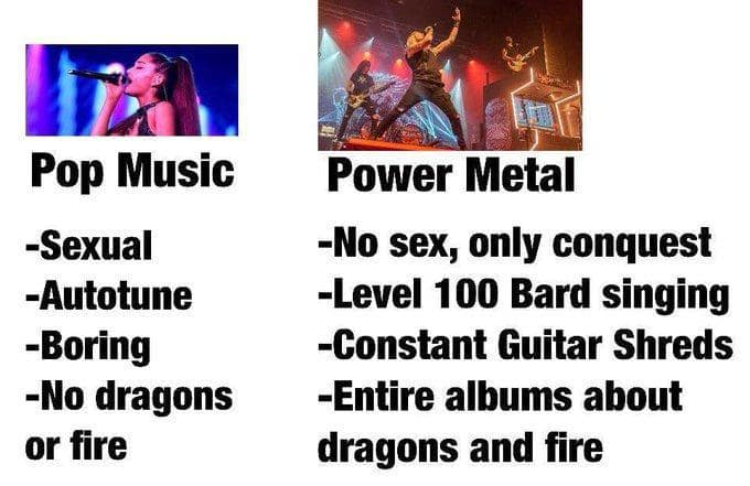 music memes, metalhead memes