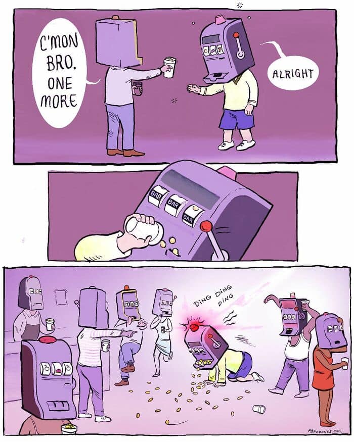 pbfcomics, dark humor comics