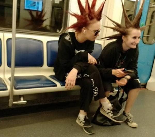 spotted on the subway, unusual public transit encounters