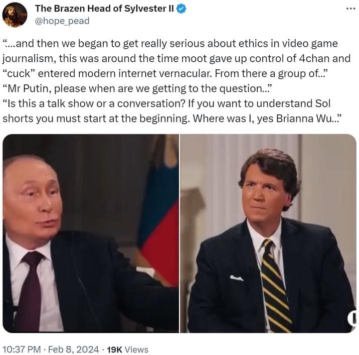 tucker carlson putin memes, putintucker, tucker carlson memes, putin memes, vladimir putin memes, tucker carlson interview, putin interview