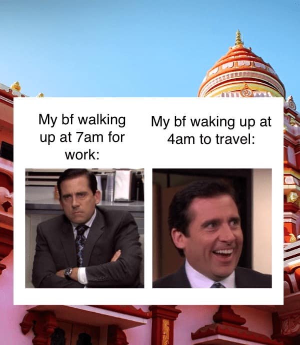 vacation meme, travel memes, holiday meme, thrifty travel memes, economical vacation humor, cheap vacation humor, frugal travel jokes