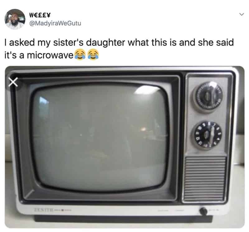 I asked my sister's daughter what this is and she said it's a microwave