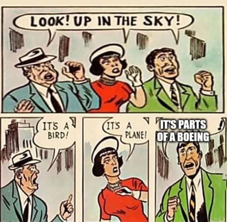 boeing memes, aerospace humor, aviation industry satire, aircraft jokes, airplane memes, flight humor, pilot puns