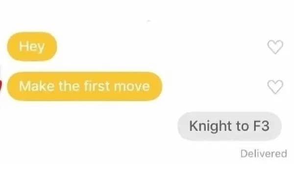 Hey Make the first move Knight to F3