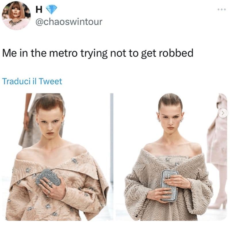 Me in the metro trying not to get robbed