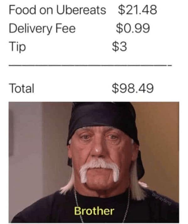 food delivery memes, doordash memes, DoorDash jokes, UberEats humor, Postmates memes, delivery service memes, meal delivery jokes, online food humor