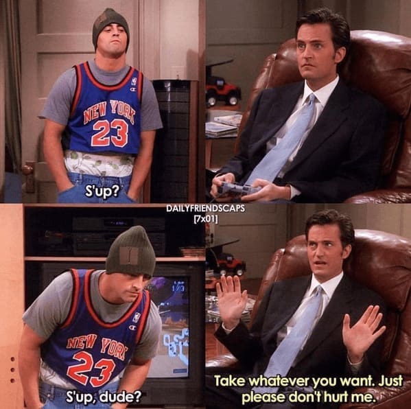 friends memes, central perk jokes, friends moments, chandler memes, ross memes, rachel memes, sitcom humor, TV show jokes, pop culture laughter, Friends jokes, Central Perk humor, television comedy