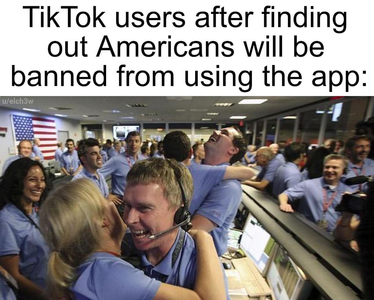TikTok users after finding out Americans will be banned from using the app: