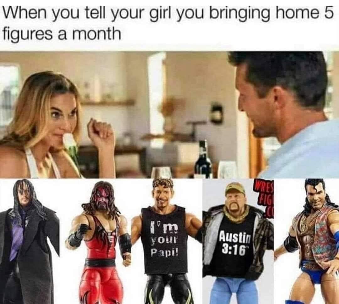 When you tell your girl you bringing home 5 figures a month