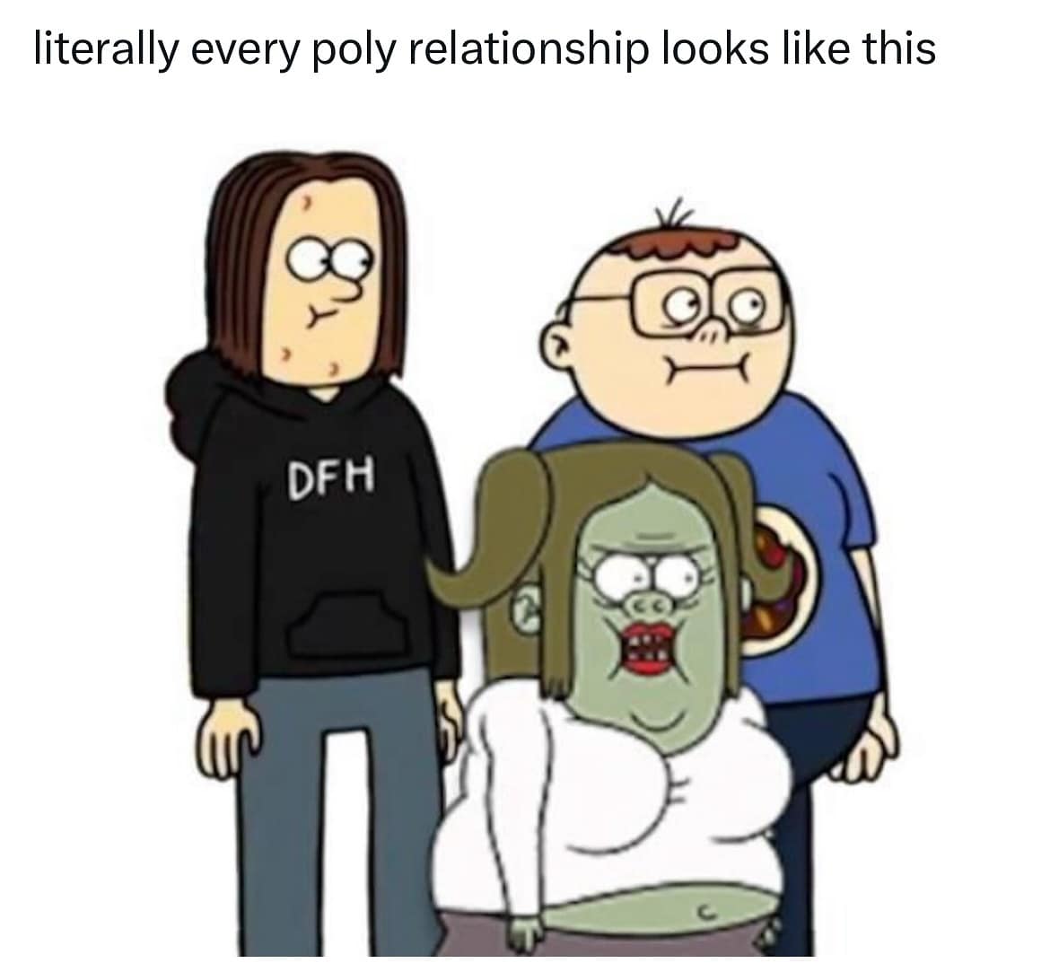 literally every poly relationship looks like this