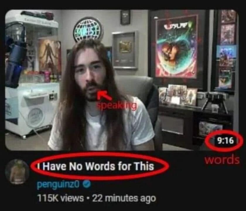 1 Have No Words for This. Words for this