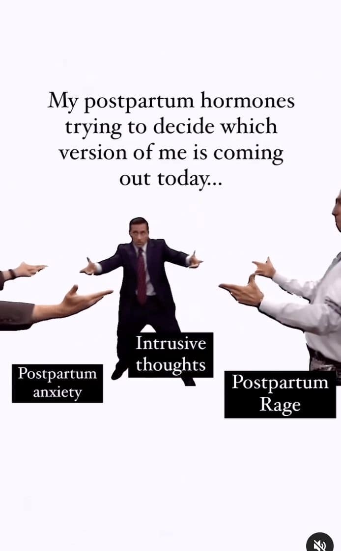 My postpartum hormones trying to decide which version of me is coming out today...