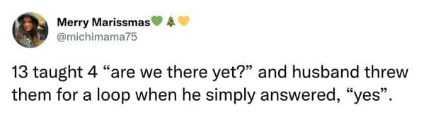 parenting memes, funny parenting tweets, comedic family quips, chuckle-inducing mommy memes, hilarious dad jokes