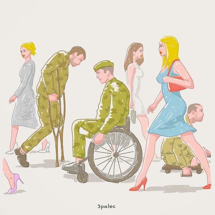 satire comics, 3palec, Social commentary comics, Funny dark humor, Witty illustrations, Political satire comics, Clever cartoons