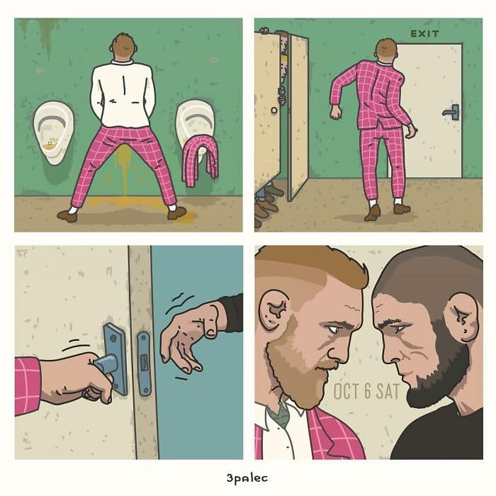 satire comics, 3palec, Social commentary comics, Funny dark humor, Witty illustrations, Political satire comics, Clever cartoons