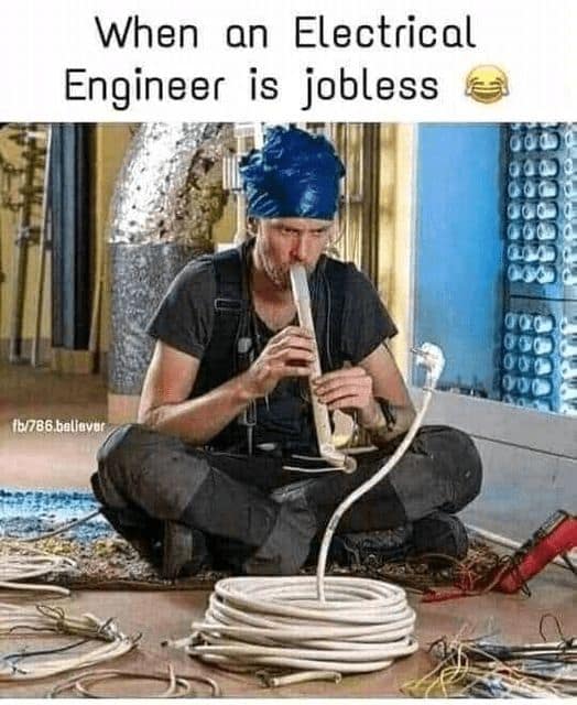 When an Electrical Engineer is jobless
