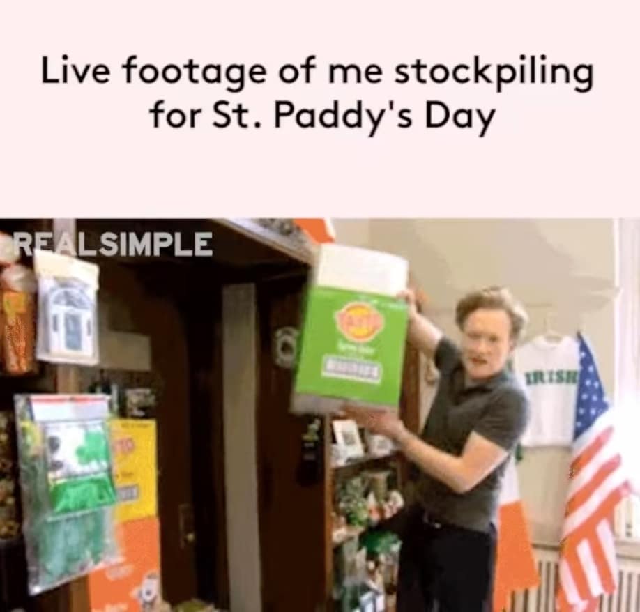 st patricks day memes, st paddy's memes, festive memes