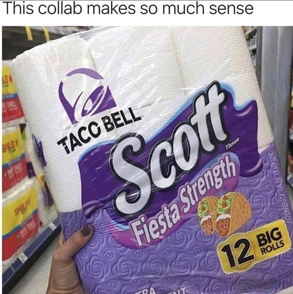 This collab makes so much sense TACO BELL Scott