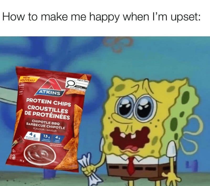 How to make me happy when I'm upset: