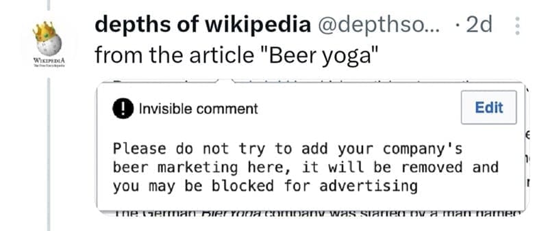 wikipedia memes, funny wikipedia editor notes, wiki memes, internet humor, editor notes, online encyclopedia, wiki memes, humorous edits, collaborative humor
