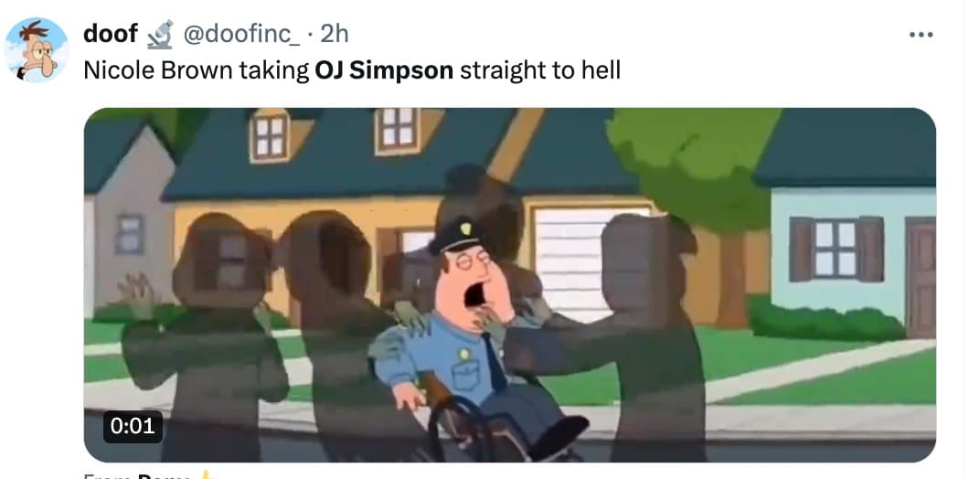 OJ simpson memes, oj simpson dead, oj simpson death, oj simpson dead memes, oj simpson death memes, OJ simpson dead reactions, OJ simpson reactions