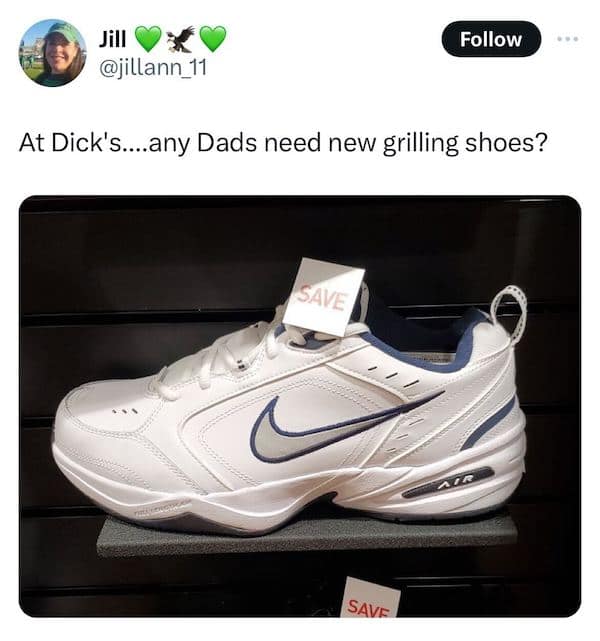 At Dick's....any Dads need new grilling shoes?