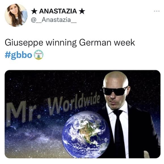 Giuseppe winning German week
