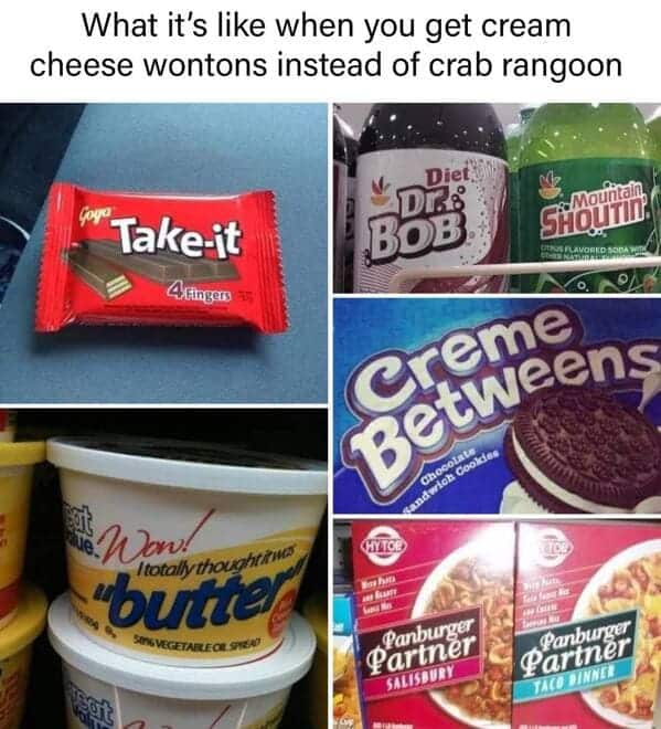 crab rangoon memes, rab Rangoon Lover, Deep-Fried Dreams, Cream Cheese Craving, Wontons of Joy, Deep-Fried Delights, Crispy Perfection