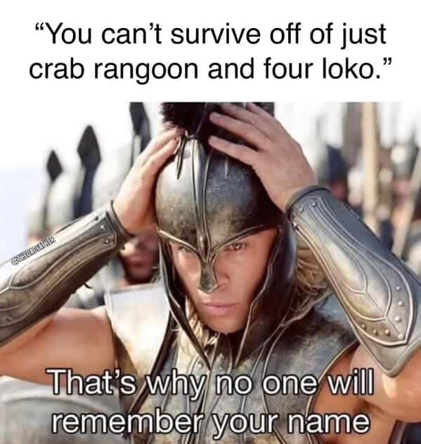 crab rangoon memes, rab Rangoon Lover, Deep-Fried Dreams, Cream Cheese Craving, Wontons of Joy, Deep-Fried Delights, Crispy Perfection