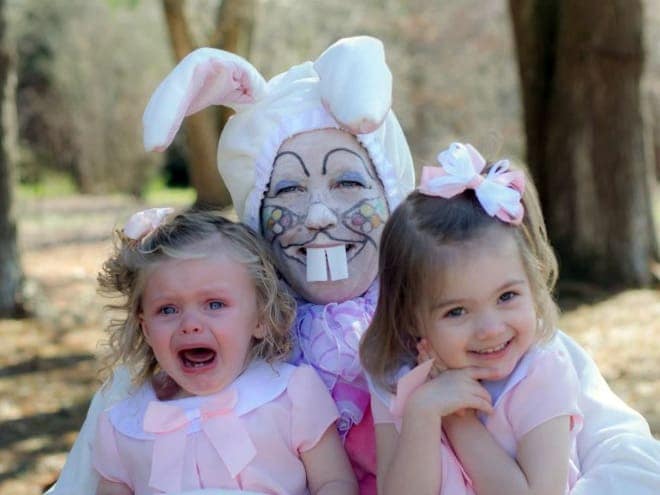 creepy easter photos, awkward family photos, unsettling Easter pictures, awkward Easter family photos, bizarre Easter traditions, Spooky Easter pics, weird Easter memories, haunting Easter childhood