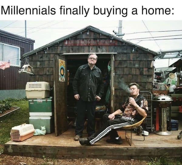 Millennials finally buying a home: