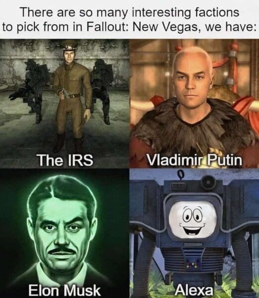 Fallout Memes: 30 Memes About The Show and Games