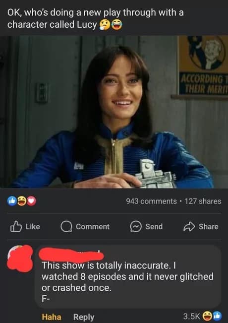 fallout memes, fallout tv series memes, fallout tv show memes, Fallout 3 memes, Fallout humor, wasteland memes, new vegas memes